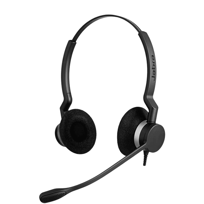 Jabra Corded Biz 2300 Duo Headset Quick Disconnect Headset - Image 3